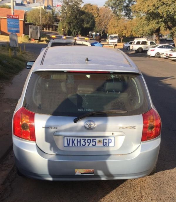 Toyota Runx 2007 Code 2 Stripping