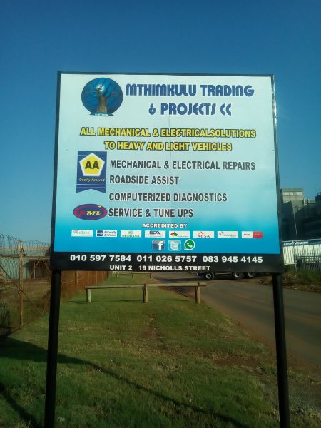MTHIMKULU TRADING AND PROJECTS